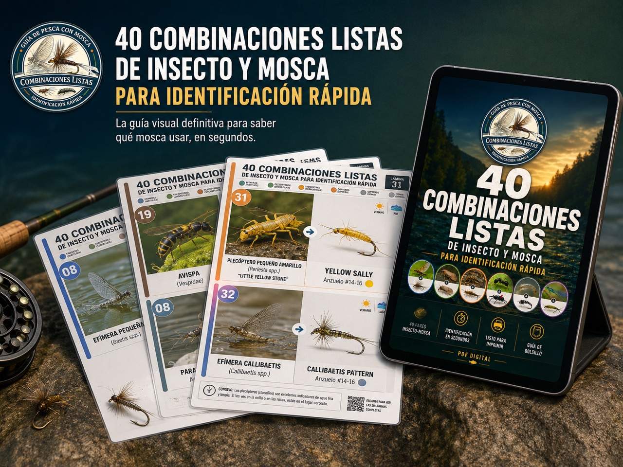 40 Combinaciones Listas de Insecto y Mosca